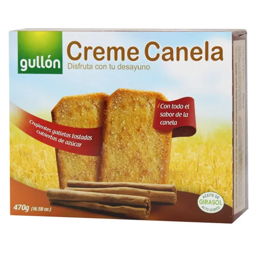 Печиво Gullon Creme Canela з корицею 470г