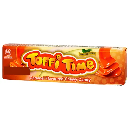 Цукерки Toffi Time жувальні зі смаком карамелі 20г