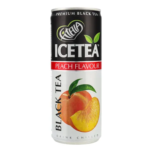 Чай холодний чорний Fitella Персик 250мл