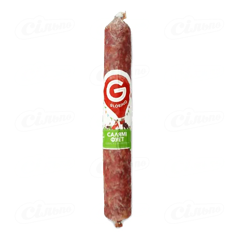 Ковбаса «Глобино» «Салямі Фует» сиров'ялена вищого ґатунку, кг