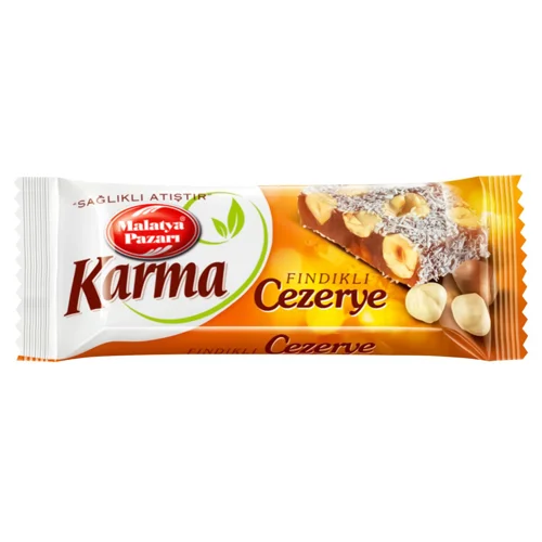 Батончик Malatya Pazari Karma Cazerve з лісовим горіхом 50г