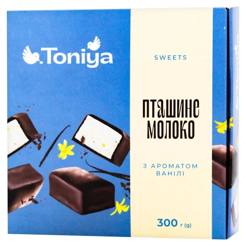Цукерки Toniya Пташине молоко 300г