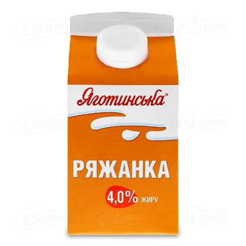 Ряжанка «Яготинська» 4%, 450г