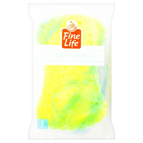 Губка банна Fine Life 1шт