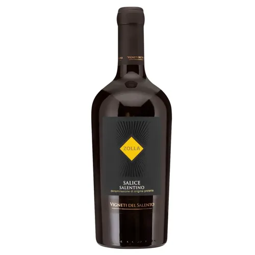 Вино Zolla Salice Salento червоне напівсухе 13% 0,75л
