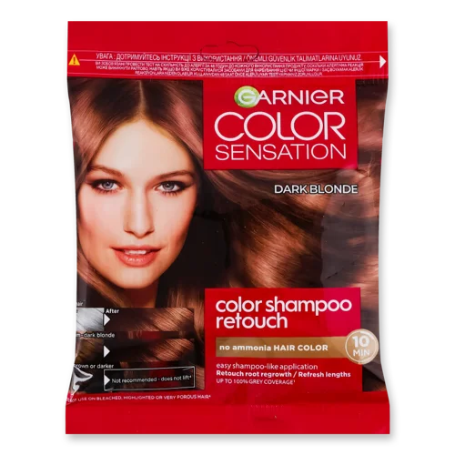Крем-фарба Для Волосся Без Аміаку Color Sensation, Колір 6.0, Гарньє, 1 шт
