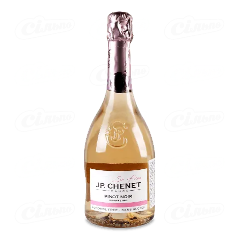Вино ігристе J.P.Chenet Pinot Noir rose безалкогольне, 0,75л