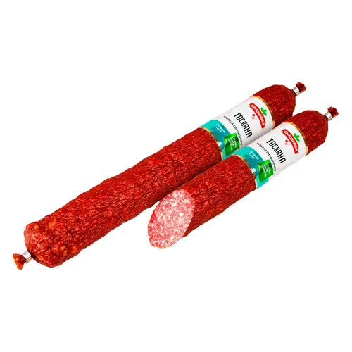 Ковбаса ТОСКАНА сиров'ялена 1/г Самобранка 320г