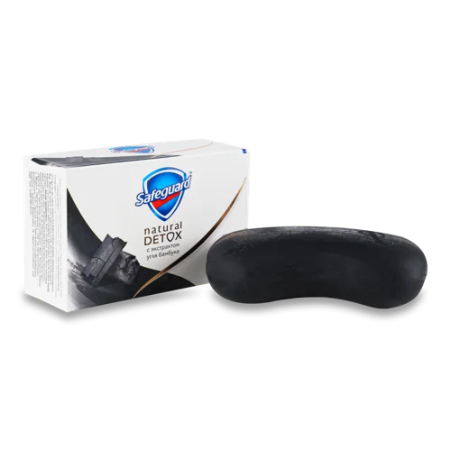 Мило Safeguard Natural Detox з Екстрактом Угля Бамбука, в/ґ