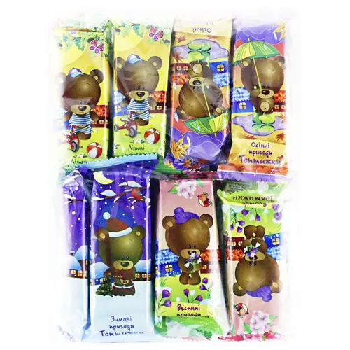 Цукерки Ріконд Пригоди Топтижки 360г