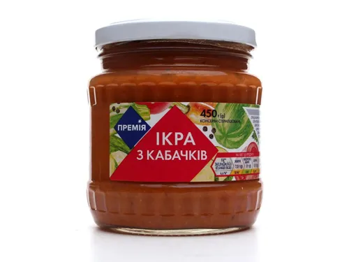 Ікра кабачкова «Премія»®, 450г
