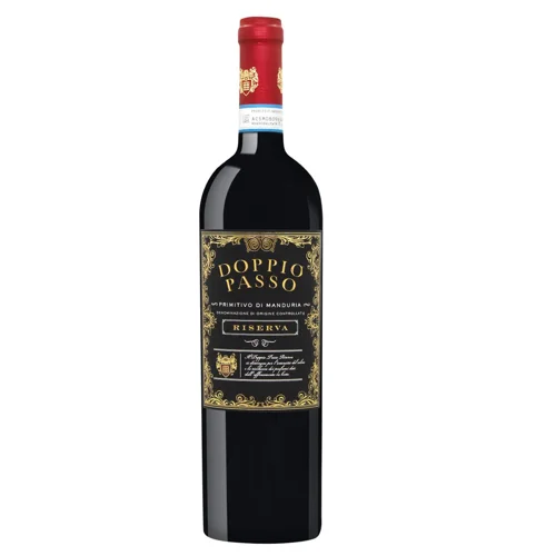 Вино Doppio Passo Primitivo di Manduria DOC червоне напівсухе 12% 0,75л