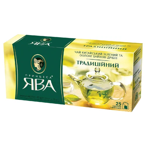 Чай зелений Принцеса Ява 25шт 2г