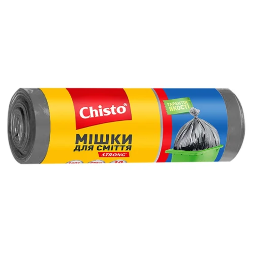 Пакети для сміття Chisto Strong 160л 10шт