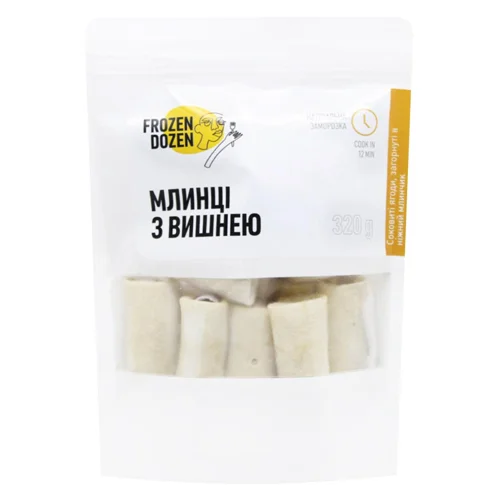 Млинці Frozen Dozen з вишнею 320г