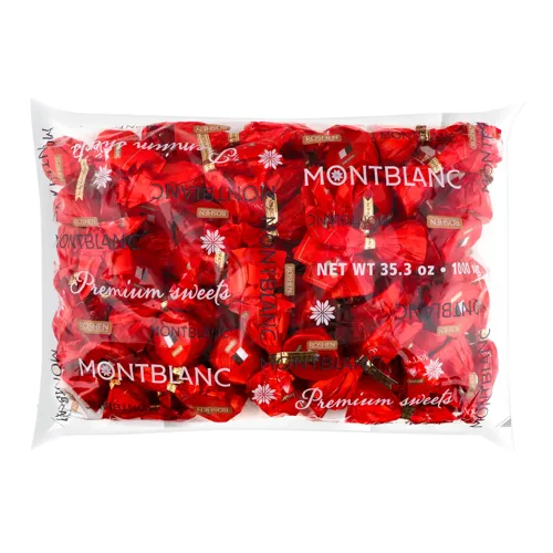 Цукерки шоколадні з карамелізованим мигдалем Montblanc Roshen м/у 1кг