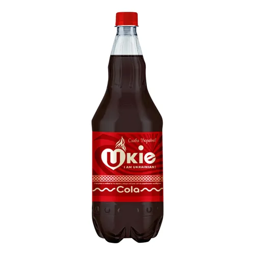 Напій безалкогольний сильногазований Cola Ukie п/пл 1.2л