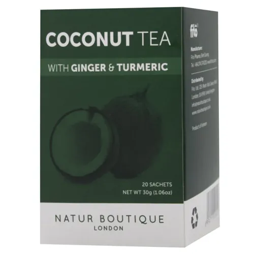 Чай Natur Boutique Coconut з імбирем та куркумою 1,5г*20шт