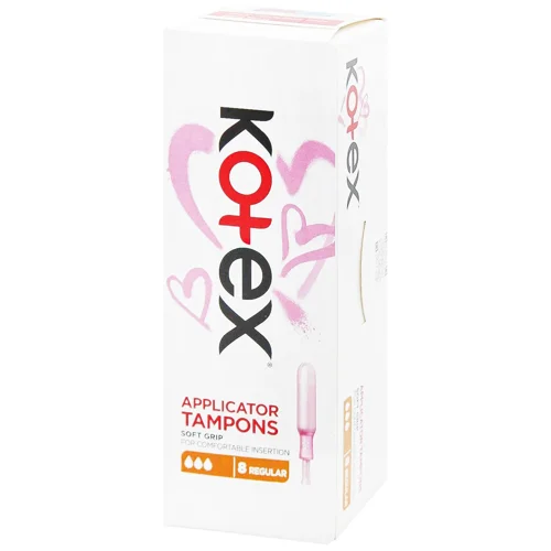 Тампони Kotex Нормал з аплікатором 8шт