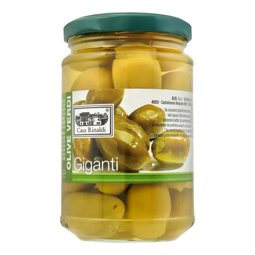 Оливки з кісточкою Гігантські Casa Rinaldi с/б 310г