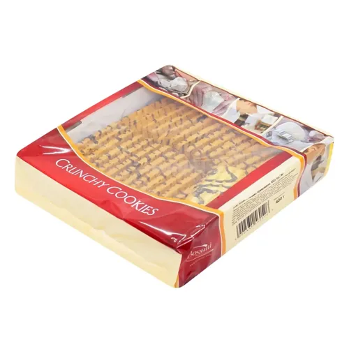 Печиво Bogutti Хрумке прикрашене шоколадом 400г