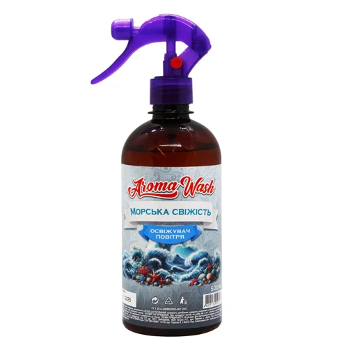 Освіжувач повітря аерозольний Aroma Wash Морська свіжість 500мл