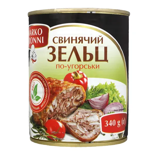 Зельц свинячий по-угорьски 340г