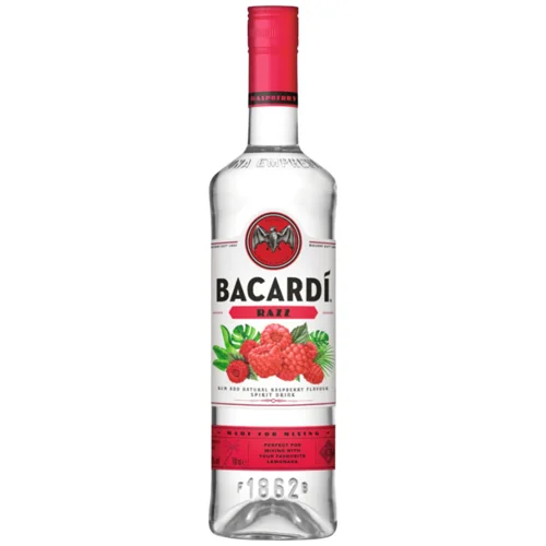 Напій спиртний Bacardi Razz на основі рому зі смаком малини 27% 0,7л