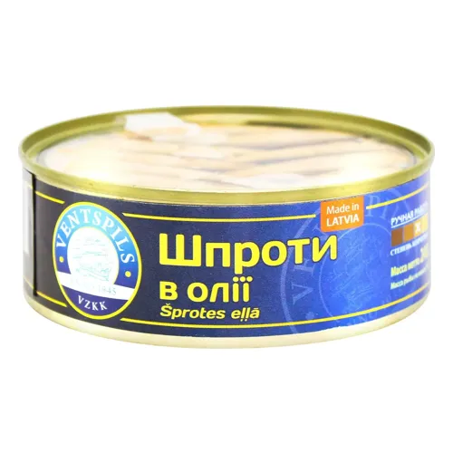 Шпроти Ventspils в олії 240г