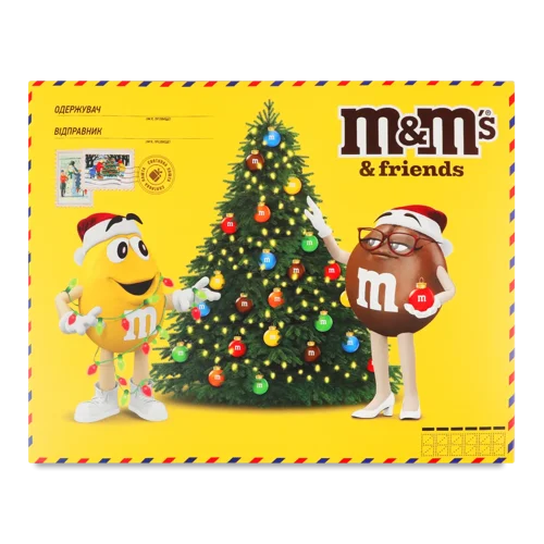 Набір подарунковий M&M's Friends Бандероль велика, 316г