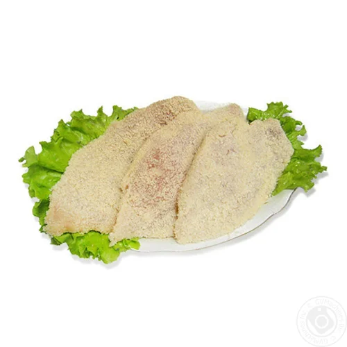 Шніцель зі свинини в паніровці охолоджений