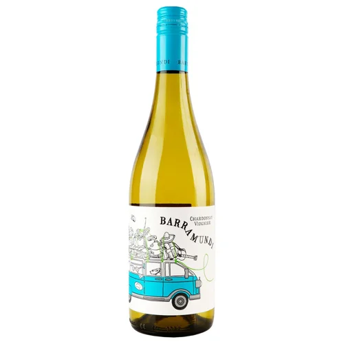 Вино Barramundi Chardonnay Viognier біле сухе 13,5% 0,75л