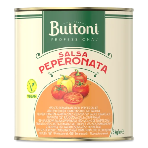 Соус Томатний З Солодким Перець, Salsa Peperonata, В/Б, 3 кг