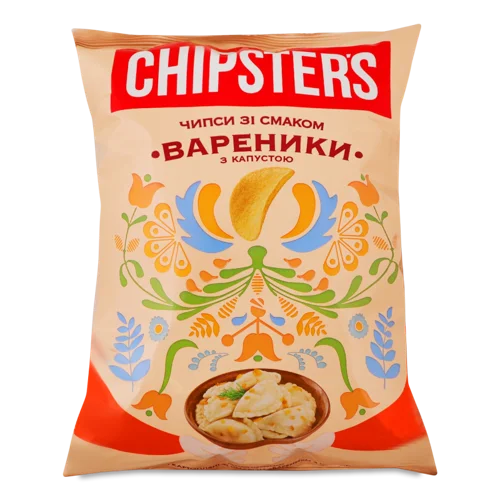 Чипси Картопляні Вареніки З Капустою, м/у 100г