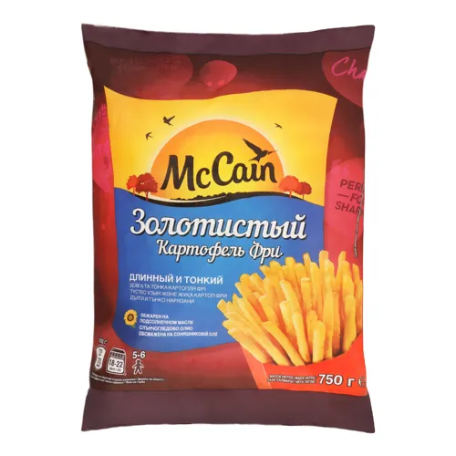 Картопля фрі золотиста McCain м/у 750г