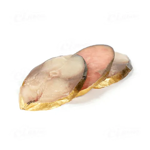 Асорті горбуша та скумбрія Iceberg холодного копчення нарізка 100г