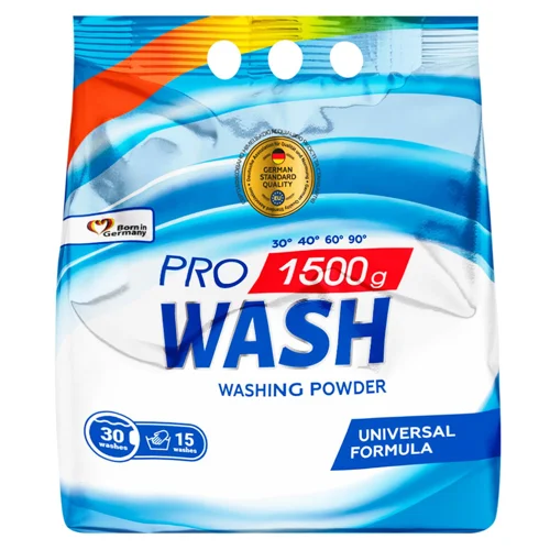 Пральний порошок Pro Wash універсальний 1,5кг