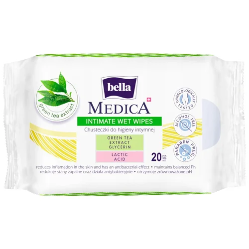 Серветки вологі Bella Medica для інтимної гігієни 20шт