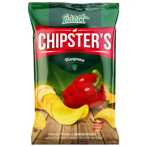 Чіпси картопляні зі смаком паприки Chipster's м/у 70г