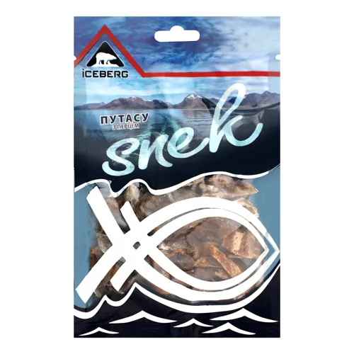 Путасу солоно-сушена з перцем Snek Iceberg м/у 50г
