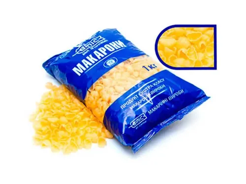 Вироби макаронні Віліс Ракушки, 1кг