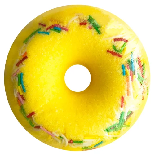 Бомбочка для ванни Milky Dream Пінний Donut Caramel pear 140г