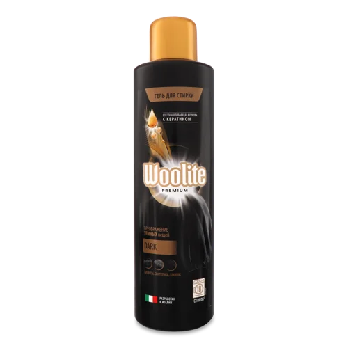 Засіб Миючий Рідкий Для Прання Білизни Та Одягу Dark Premium Woolite, 900мл
