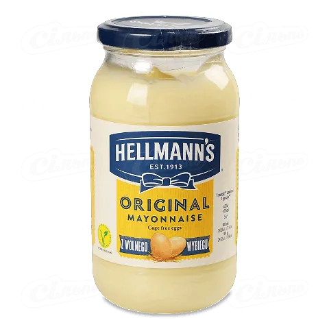 Майонез Hellmann's Original 73% у скляній банці, 405мл