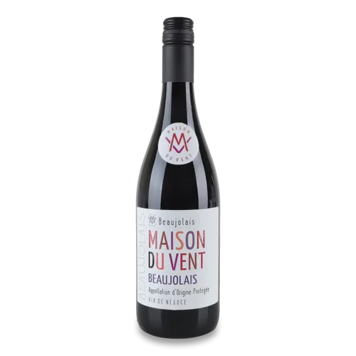 Вино Червоне Сухе 0.75л 13% Beaujolais Maison de Vent, п/пл