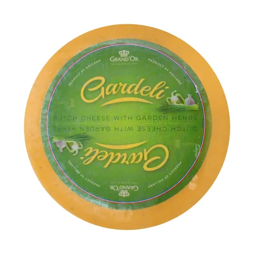 Сир 50% з зеленими травами Гауда Gardeli кг