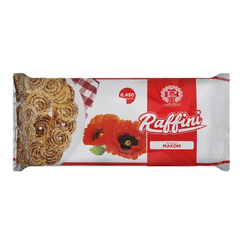 Печиво з маком Raffini Рома м/у 0.48кг