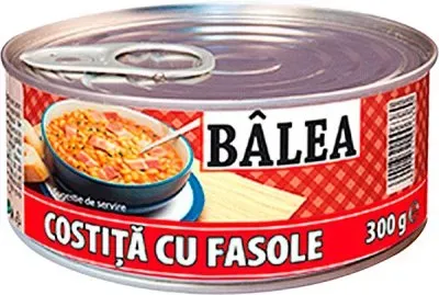 Квасоля Balea з беконом 300г