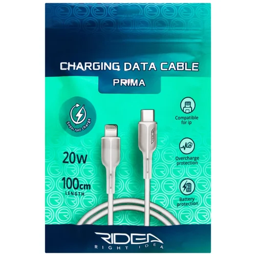 Кабель USB Ridea Prima Type-C to Lightning PD20W RC-M231