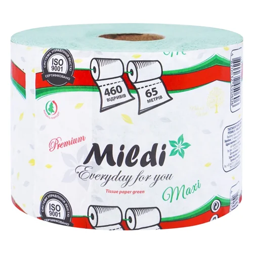 Туалетний папір Mildi Maxi 65м 1-шаровий 1шт